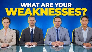 WHAT ARE YOUR WEAKNESSES 6 GOOD Weaknesses To Give In A Job Interview [upl. by Ahsinhoj69]