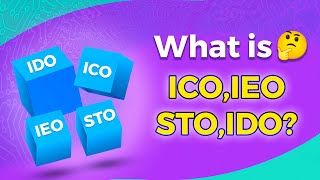 What is an ICO IEO STO IDO Which one is the Best Detailed Explanation  Cryptela [upl. by Adnilemre]