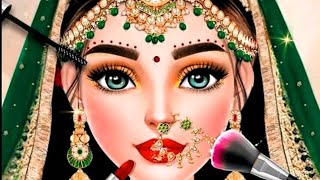 Indian wedding dressup makeupmakeup dressup gameStylishGamerr Android gameplaygirl games [upl. by Marylin]