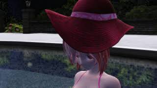 MMD Pool Party Panic Motion DL [upl. by Eigram]