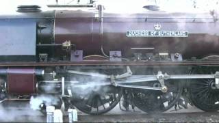 6233 Duchess of Sutherland on the Royal Scot  Part 1 The outward leg  10102009 [upl. by Obala462]