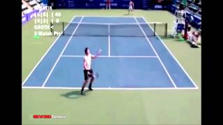 Sam Groth  Worlds FASTEST Tennis Serve Ever  2634 kmh  1637 mph [upl. by Finstad]