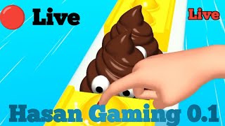 POP RUN 3D Gaming what Hasan Gaming 01 Live 🔴📲✅💸 10d d [upl. by Biagi392]