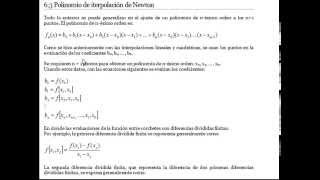 Polinomio de Interpolacion de Newton Programa en C [upl. by Pejsach]