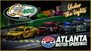 2023 NASCAR StopMotion Quaker State 400  Atlanta Motor Speedway  NASMAR Community Cup Series [upl. by Nueoras634]