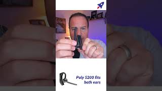 Can the Plantronics Voyager 5200 UC Be Worn on Both Ears shorts [upl. by Eciened274]