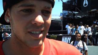 Ryan Sheckler SHELLFISH SKATEBOARDS  X Games [upl. by Aicinoid]