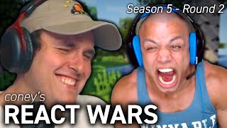 Coneys REACT WARS  Tyler1  Season 5 Round 2 [upl. by Liebowitz862]