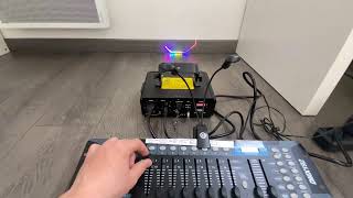 Laser Laserworld 400RGB MK2 [upl. by Eisteb]