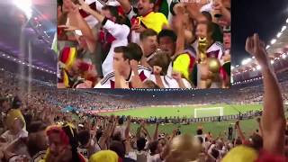 LIVEREACTION German fans at the World Cup Final 2014 in Brazil Germany  Argentina [upl. by Giuseppe908]