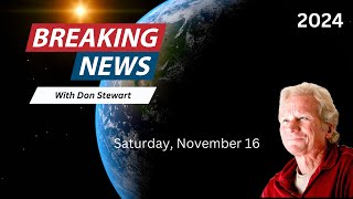 Breaking News November 16 2024 [upl. by Ymac]