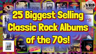 1970s Rock Giants The 25 BestSelling Albums That Defined the Decade [upl. by Atined]