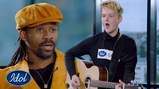 Dommerne jubler etter Bendiks Radiohead cover  Idol Norge 2020 [upl. by Kerrie355]