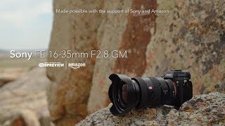 Product overview Sony FE 1635mm F28 GM [upl. by Sitoel]