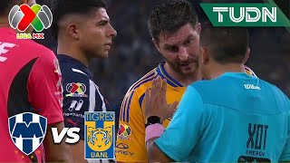 ¡GIGNAC Y GUZMÁN SE ENCARAN  Monterrey 42 Tigres  Liga Mx AP2024  J12  TUDN [upl. by Namruht]