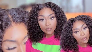 MUST HAVECOMPLETELY GLUELESS READY TO GO CURLY WIGNO BABY HAIR BEGINNER FRIENDLY wigginshair3902 [upl. by Elizabet]