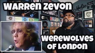 Warren Zevon  Werewolves Of London Official Video  REACTION [upl. by Adna841]