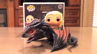 Daenerys and Drogon Game of Thrones Funko POP Rides 15 [upl. by Odraccir]