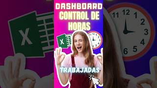 📊⏰ Mira este dashboard de control de horas trabajadas en Excel 🖱️✨ ExcelTips TimeTracking [upl. by Spatola]