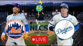 EN VIVO NEW YORK METS VS LOS ANGELES DODGERS  NLCS 2024  DODGERS EN VIVO HOY  PLAY BY PLAY  MLB [upl. by Pich261]