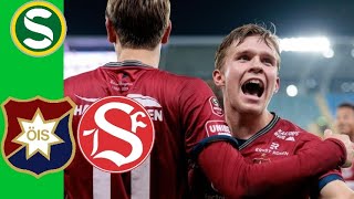 Örgryte IS  Sandviken IF 42  Superettan Höjdpunkter [upl. by Nett]