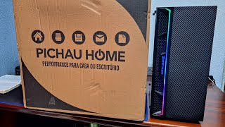 UNBOXING DO PC GAMER QUE COMPREI MONTADO NA PICHAU MUITO TOP [upl. by Pomeroy663]