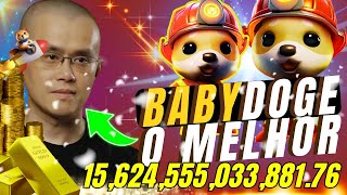 BABYDOGE  ESTA APROVADO O MELHOR DA BINANCE SMART CHAIN CRIPTOMOEDA VAI DERRETER O SUPPLY [upl. by Ailero772]