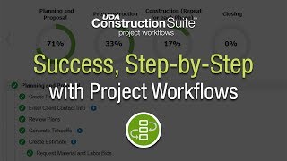 ConstructionSuite Success StepbyStep with Project Workflows [upl. by Alauqahs]