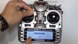 Taranis stick calibration [upl. by Knowle]