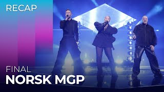 Norsk Melodi Grand Prix 2024 Norway  Final  RECAP [upl. by Ladonna]