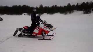 2014 Polaris 600 IQR vs 2005 Arctic Cat Firecat Speedwerx 800 [upl. by Idnahk]