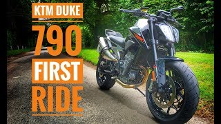 2018 KTM 790 Duke Review [upl. by Airpac937]