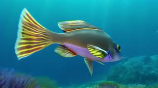 Vibrant Summer Underwater Relaxing Fish Music with Ocean Sound 38 music relaxing fish [upl. by Mcroberts824]