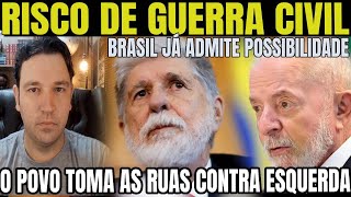 5 RISCO DE GUERRA CIVIL GOVERNO VÊ GRANDE RISCO PGR PRESSIONA LIRA JUTIÇA DE SP SUSPENDE PROGRAM [upl. by Atiuqat446]