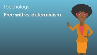 Free Will versus Determinism  Psychology Alevel Revision Video  Study Rocket [upl. by Ahsini]