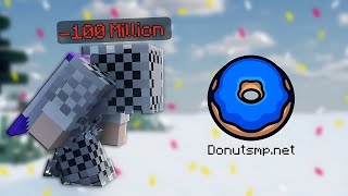 Donut SMP Banned Playing Try SMP 20T Giveaway [upl. by Garth664]