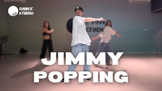 JIMMY POPPING BEGINNER  O2 DANCE STUDIOS [upl. by Karyn]