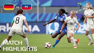 Germany v Haiti  FIFA U20 Women’s World Cup France 2018  Match 23 [upl. by Fiore]