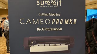 Silhouette Summit 2024 Announcing Cameo Pro MK II [upl. by Ennaeirrac]