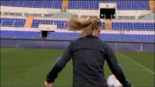 Caroline Wozniacki Visits Stadio Olimpico [upl. by Runkel]