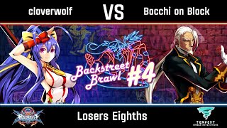 cloverwolf Mai vs Bocchi on Block Valkenhayn  BBCF Losers Eighths  Backstreet Brawl 4 [upl. by Ecinuahs506]