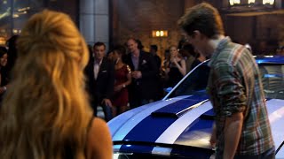 Tobey Impresses Julia with Shelby GT500  Need for Speed [upl. by Ahsimit]