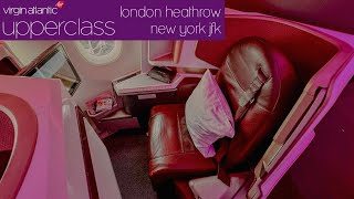 Trip Report Virgin Atlantic Upper Class  Airbus A350  LHRJFK [upl. by Cassius]