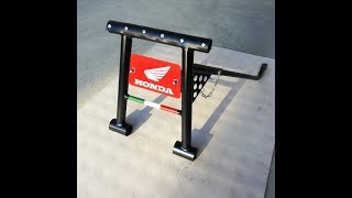 Cavalletto basculante MX 20Homemade MX 20 stand [upl. by Ayotan]