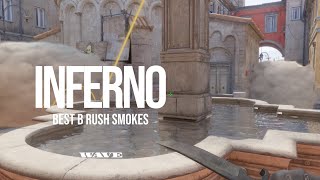 CS2 Inferno TWO smokes for WINNING inferno [upl. by Susej225]