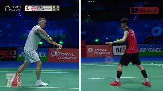 2021 All England MS Final Victor Axelsen2 vs Lee Zii Jia6 [upl. by Yecnay350]