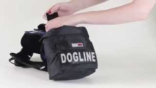 Dogline Unimax multi purpose harness bag attachment [upl. by Neelhsa921]