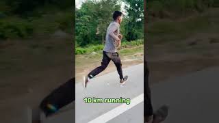 10 km running day 1 minivlog motivation running sprint ytshort ankitbaiyanpuriya [upl. by Lette]