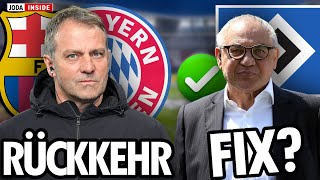 Hansi FLICK vor BlitzRÜCKKEHR Felix MAGATH will zum HSV MbappeAngebot ENTHÜLLT [upl. by Cohin994]