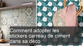 8 idées déco pour décliner les carreaux de ciment [upl. by Mannuela]